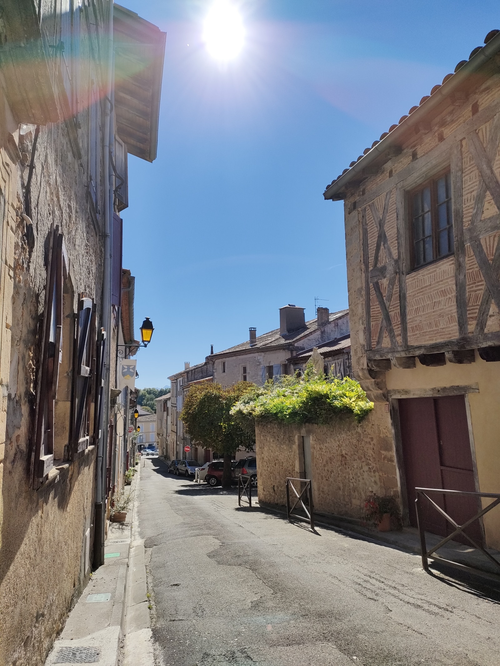 aurignac.
maison à colombage
