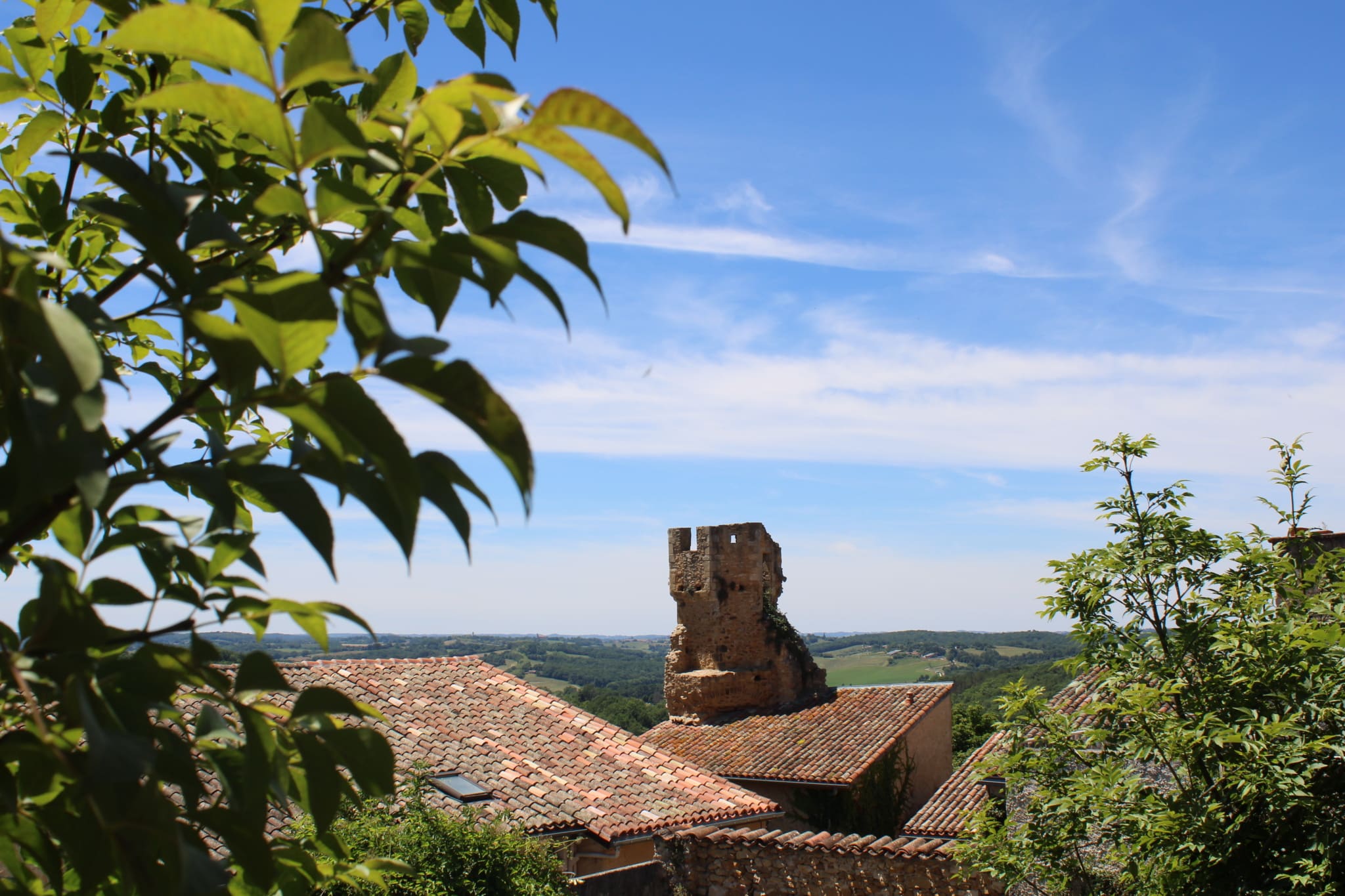 Aurignac
vue sur les toits