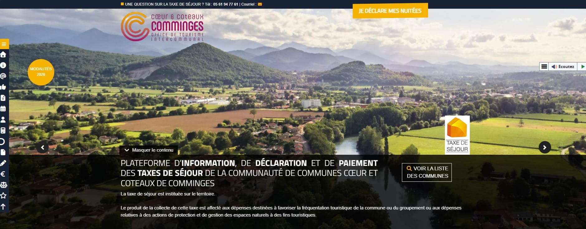 Taxe de séjour