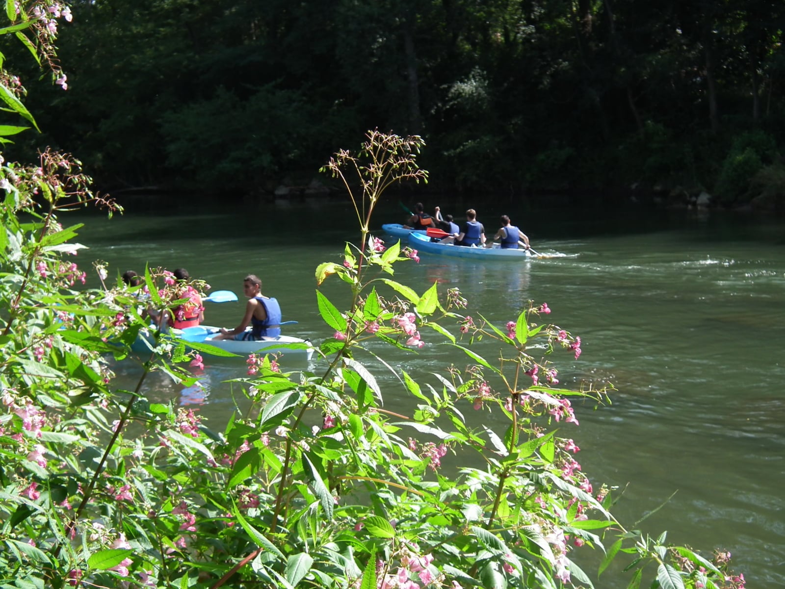 groupes loisirs. Canoë